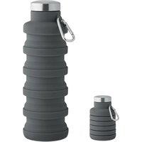 MidOcean Kolapsi Collapsible 500ml Water Bottle in Pale Grey