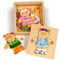 Bigjigs Toys Wooden Toys Mrs Bear