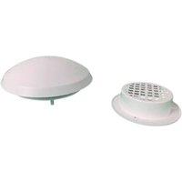 SPETLEK Caravan Roof Vent 110-150mm Fixed Vent for Motorhome in White