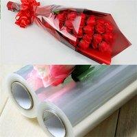 Nordara New 100m x 80cm Clear Cellophane Wrap Roll for Florist/Craft - UK | Size: 100m x 80 cm
