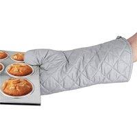 Nordara 17inch 41cm 2pcs Extra Long Heat Resistant Oven Gloves in Grey