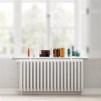 Nordara 60cm White MDF Radiator Cover Shelf With Brackets