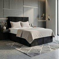 DS Living Orion Black Ottoman Bed | Size: Super King