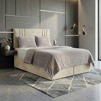 DS Living Orion Cream Ottoman Bed | Size: Super King