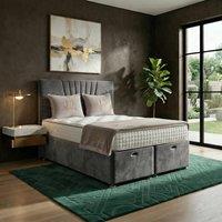 DS Living Vesper Grey Ottoman Bed | Size: Single