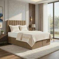 DS Living Aria Beige Ottoman Bed | Size: Single