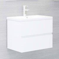 Berkfield Home Sink Cabinet White 60x38.5x45 cm Engineered Wood