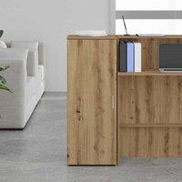 Berkfield Home Storage Cabinet Artisan Oak 40x45x103.5 cm Engineered Wood in Brown