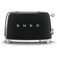 Smeg 2 Slice Toaster in Black