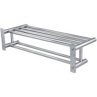 Havendro Double Chrome Wall Mounted Bathroom Towel Rail Holder in Silver