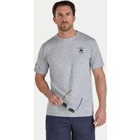 Raging Bull Men's Go Fast T-Shirt in Grey | Size: 2XL