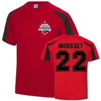 Sheffield United FC Men's Mens Lys Mousset Sports Training Jersey in Red | Size: Medium