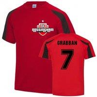 Nottingham Forest Men's Mens Lewis Grabban Sports Training Jersey in Red | Size: XL