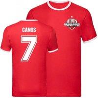 Brentford Men's Mens Sergi Canos Ringer Tee in Red | Size: Small