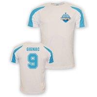 Marseille Men's Mens Andre Pierre Gignac Sports Training Jersey in White | Size: Large
