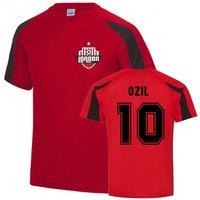 Arsenal FC Men's Mesut Ozil Sports Training Jersey | Size: XL