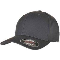 Flexfit Men's Polyester Baseball Cap in Charcoal | Size: S/M