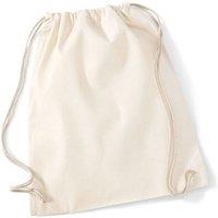 Westford Mill Men's Drawstring Bag in Natural
