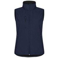 Clique Women's Classic Softshell Body Warmer in Dark Navy | Size: 2XL