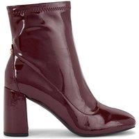 Carvela Women's 'Willow Patent Ankle' Boots in Burgundy | Size: 8