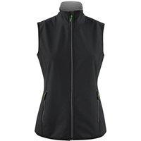 Printer Women's Trial Softshell Gilet in Black | Size: Medium