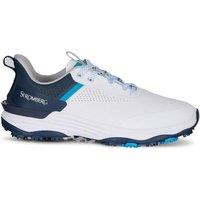 Stromberg Men's Launchpad Pro Waterproof Spiked Golf Shoes in White | Size: 9