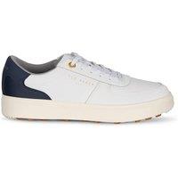 Ted Baker Men's Swagger 2 Waterproof Spikeless Golf Shoes in White | Size: 11