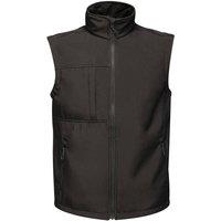 Regatta Professional Men's Softshell 3 Layer Body Warmer in Black | Size: XS