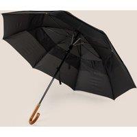 Oswin Hyde Men's Justin Handcrafted Umbrella in Black