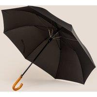 Oswin Hyde Men's Jaxon Handcrafted Umbrella in Black