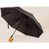 Oswin Hyde Men's Jasper Handcrafted Umbrella in Black