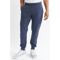 Alse Studio Men's Premium Cotton Cuffed Joggers Relaxed Fit With Pockets in Indigo | Size: 2XL