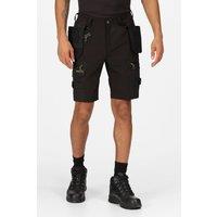 Regatta Men's Infiltrate Detachable Holster Shorts in Black | Size: 36R