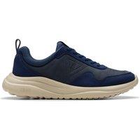 Clarks Men's LT 360 Lace Navy Nubuck Lace Up, Trainers in Blue | Size: 7-Standard Fit