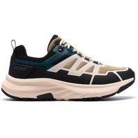 Clarks Men's Enford Lo Waterproof Off-White Trainers, Lace Up, Walking | Size: 7-Standard Fit