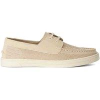 Dune London Men's 'Boardman' Boat Shoes in Natural | Size: 7