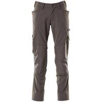 Mascot Men's Accelerate Knee Pad Pockets Work Trousers in Khaki | Size: 34L