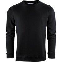 Harvest Men's Alder Crew Neck Sweatshirt in Black | Size: XL