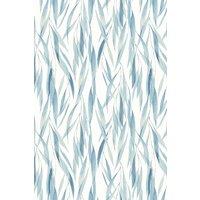 Hoopla Walls Eucalyptus Whisper - Denim Mix 10m Wallpaper in Blue