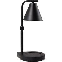 Living and Home Height Adjustable Candle Warmer Lamp with Timer & Dimmer in Black