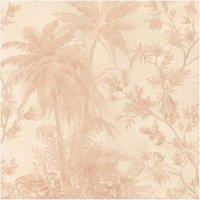 Boutique Bali Rose Wallpaper in Pink | Size: 10000mm x 520mm