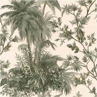 Boutique Bali Forest Wallpaper in Green | Size: 10000mm x 520mm