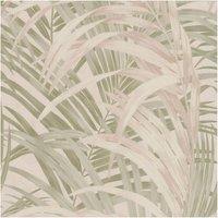 Boutique Congo Sage & Rose Wallpaper in Pink | Size: 10000mm x 520mm