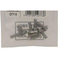 Unifix A2-304 Hexagon Setscrews M6 x 25 in Silver