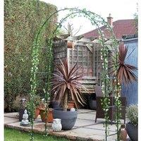 St Helens Home & Garden Decorative Garden Arch in Green