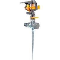 St Helens Metal Sprinkler with Zinc Spike in Grey