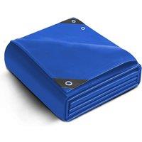 Keplin 3x4m Waterproof Tarpaulin Cover Sheet 70GSM (Blue) in Blue