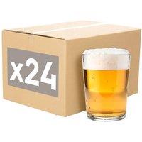 Argon Tableware Grand Islington Pint Beer Glasses - 650ml (23oz) - Pack of 24 in Clear