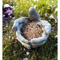 Marco Paul Bird Feeder Stone Effect Hands