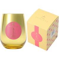 Disney Princess Belle Inspired Candle - Rose Petal & White Iris (1-Wick) in Yellow | Size: Medium